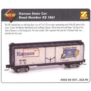  MicroTrains Z State of the Union Series   Kansas   40 Box 