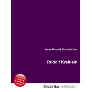  Rudolf Kreitlein Ronald Cohn Jesse Russell Books