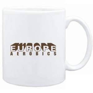  Mug White  EUROPA Aerobics  Sports