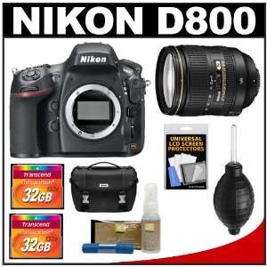  Nikon D800 Digital SLR Camera Body with 24 120mm f/4 G VR 