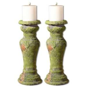   Accessories and Clocks Marian, Candleholders, Set/2 Furniture & Decor