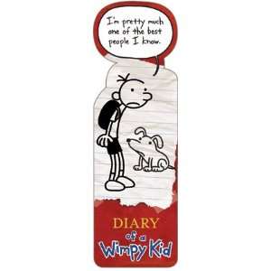    (3x9) Diary of a Wimpy Kid Red Best People Bookmark