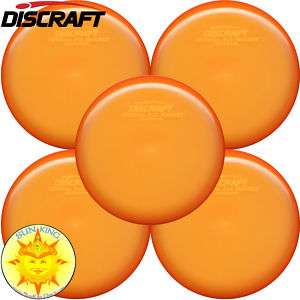 Set of (5) Discraft CRYZTAL FLX MAGNET Orange   175 6g  