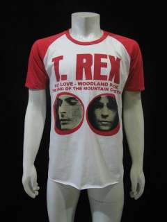 REX Mare Bolan Punk Rock Raglan T Shirt Mens Sz M  