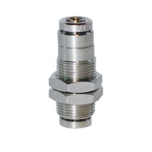 Brennan PCDT2700 06 06 B Nickel Plated Brass Push to Connect Tube 