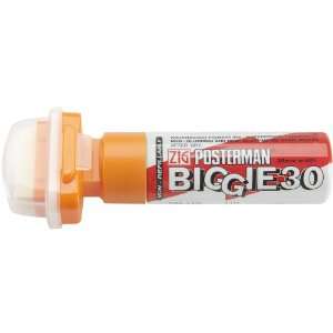  Zig 30mm Wide Posterman Biggie Tip Marker, Orange Arts 