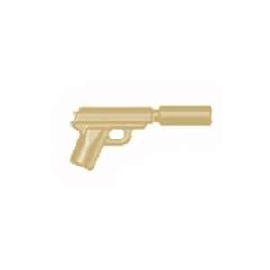  BrickArms 2.5 Scale LOOSE Weapon PPK Tactical Spy Pistol 