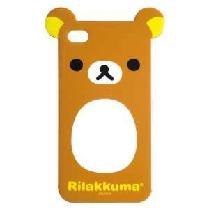  Lazy Relaxing Rilakkuma Bear Soft iPhone 4 4G Case Cover 