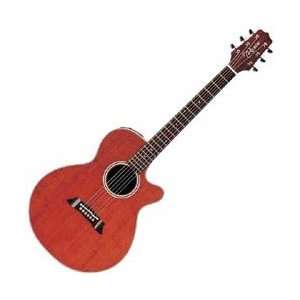 Takamine EF261SAN FXC Acoustic Electric Guitar, Gloss 