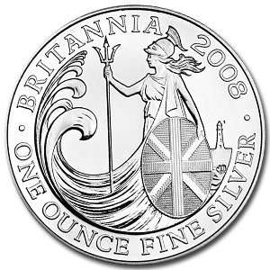  2008 1 oz Silver Britannia Beauty