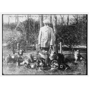  Maj. Richardson & British Red Cross dogs
