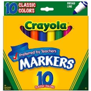  Crayola Classic Broadline Markers   10 ct. (58 7722 