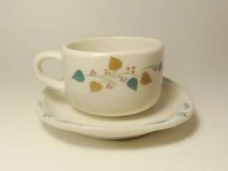 Syracuse China Trend Restaurantware Cup Saucer Normandy Leaf Berry 