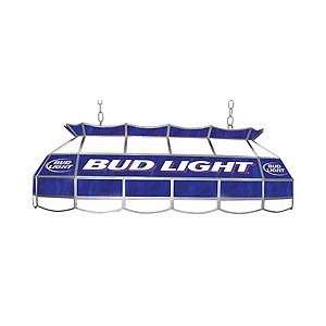    Bud Light 40 inch Stained Glass Pool Table Light