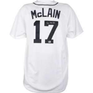  Denny McLain Autographed Jersey   Tigers   Autographed MLB 