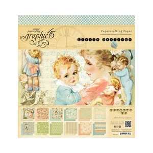  Graphic 45 Little Darlings 12 by 12 Inch Paper Pads Arts 
