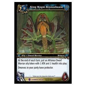  King Magni Bronzebeard   Heroes of Azeroth   Epic [Toy 