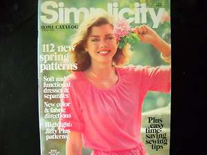Simplicity Home Catalog Spring 1978  