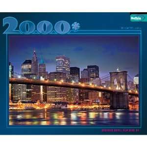  Brooklyn Bridge Jigsaw Puzzle 2000 PC Toys & Games