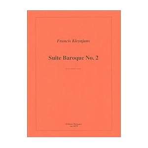  Francis Kleynjans Suite Baroque No. 2 for Guitar Solo 