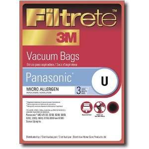  Panasonic U, U3 & U6 MicroAllergen Bag