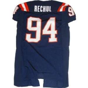  # 94 Rechul Syracuse 2009 Game Used Navy Football Jersey 