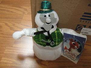 plush Sam the Snowman, from Rudolph the Rednose Reindeer, good 