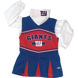  Girls New York Giants Poly Cheerleading Jumper Sports 