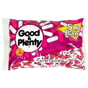 Good & Plenty Licorice Candy, 5lb Bag Grocery & Gourmet Food