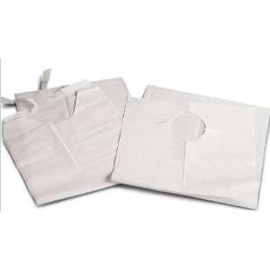  Disposable Tissue/poly backed Bibs Slipover   Case of 150 
