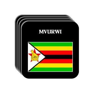  Zimbabwe   MVURWI Set of 4 Mini Mousepad Coasters 