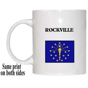    US State Flag   ROCKVILLE, Indiana (IN) Mug 