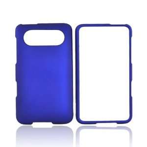  BLUE For HTC HD7 Rubberized Hard Plastic Case Cover 