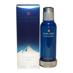 New brand Swiss Army Mountain Water by Swiss Army for Men   3.4 oz EDT 
