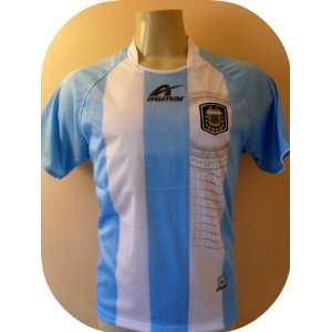  ARGENTINA # 10 MESSI YOUTH SOCCER JERSEY ONE FOR SIZE 12 