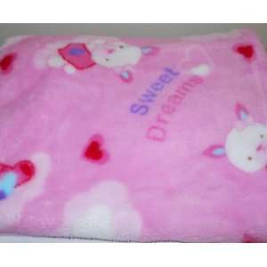  Bon Bebe Snuggle Sweet Dream Blanket   Pink Baby