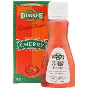 Durkee Cherry Flavor, Imitation, 1 Ounce Grocery & Gourmet Food