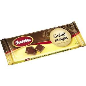 Marabou Cream Nougat Chocolate Sweden  Grocery & Gourmet 