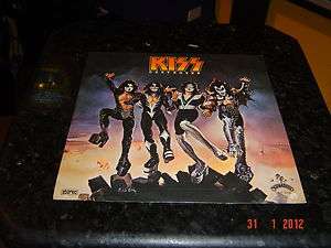 KISS Destroyer 1976 Brazil LP Mega Rare First Issue PROMO see pics 