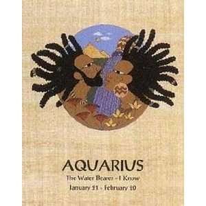  Aquarius (Jan 20 Feb 18) Poster Print