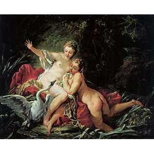   Reproduction   François Boucher   40 x 32 inches   Leda And The Swan