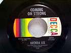 BRENDA LEE COMING ON STRONG 45 NEAR MINT