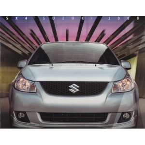  2008 Suzuki SX4 Deluxe Sales Brochure 