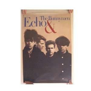  Echo & The Bunnymen Poster Band Image Bunny Men And 