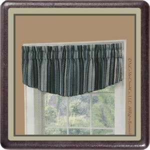 Normandy Stripe Window Valance Corona Curtain 54 x 18 047724279114 