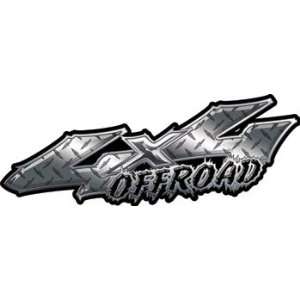   Series 4x4 Truck or SUV Offroad Decals in Diamond Plate Automotive
