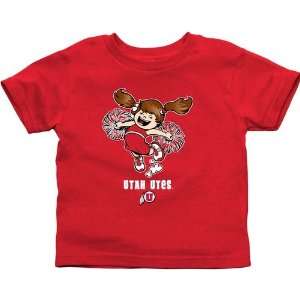  NCAA Utah Utes Infant Cheer Squad T Shirt   Red Sports 