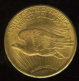 VERY NICE 1925 SAINT GAUDENS GOLD DOUBLE EAGLE G$20  YX9 