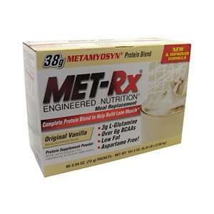  MET Rx/Meal Replacement Protein Powder/Original Vanilla/40 