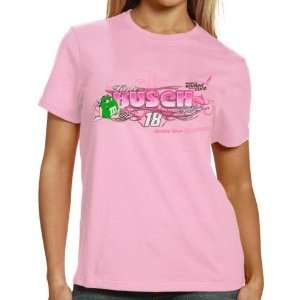  #18 Kyle Busch Ladies Pink Susan G. Komen for the Cure T 